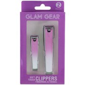 Wholesale - 2pc SOFT TOUCH NAIL CLIPPER SET C/P 72, UPC: 810004942912